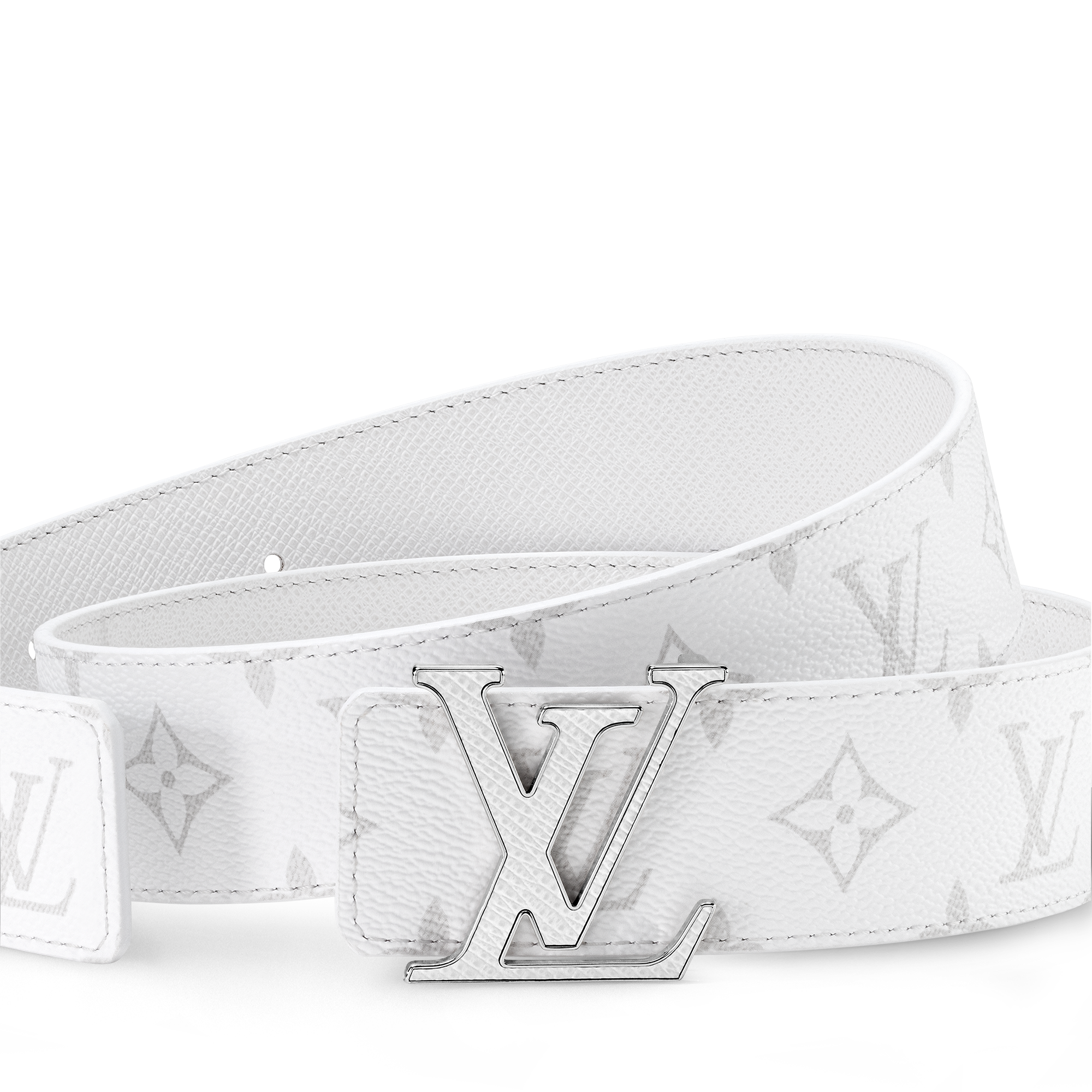 White louis outlet vuitton supreme belt